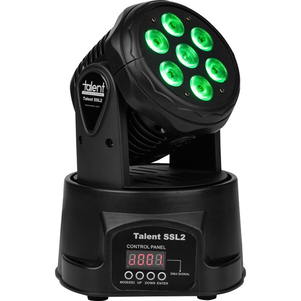 Main product image for Talent SSL2 RGBW LED DMX Mini Moving Head Stage Light244-520